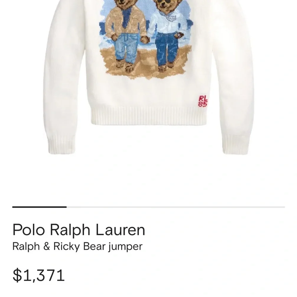 NWT Ralph & Ricky Bear jumper - Picture 6 of 11
